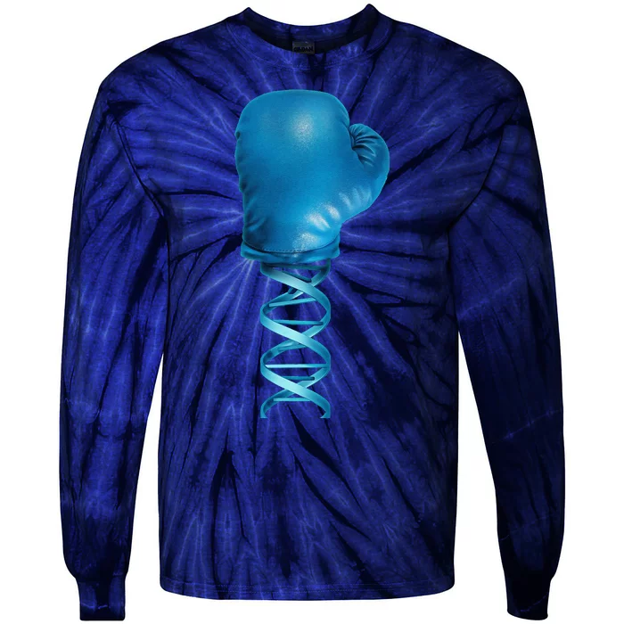 Gene Therapy Genetic Medicine Power Tie-Dye Long Sleeve Shirt