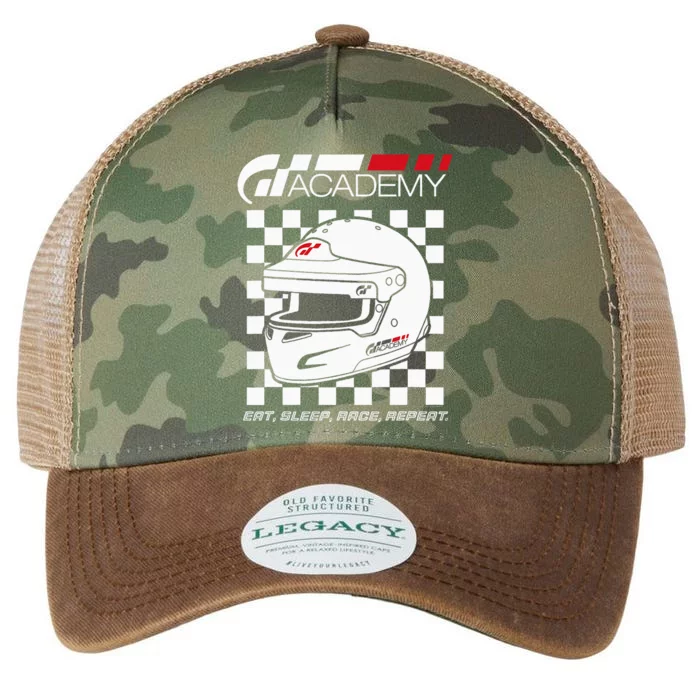 Gran Turismo Gt Academy Helmet Legacy Tie Dye Trucker Hat