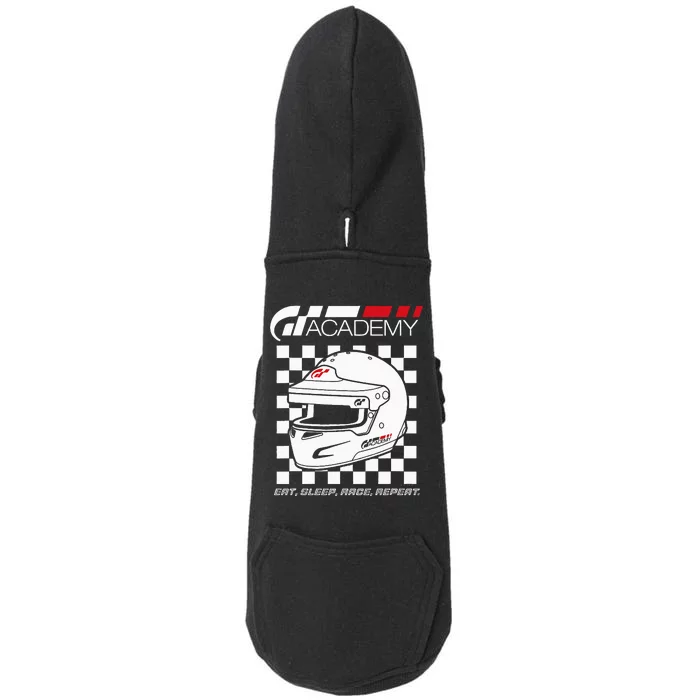 Gran Turismo Gt Academy Helmet Doggie 3-End Fleece Hoodie