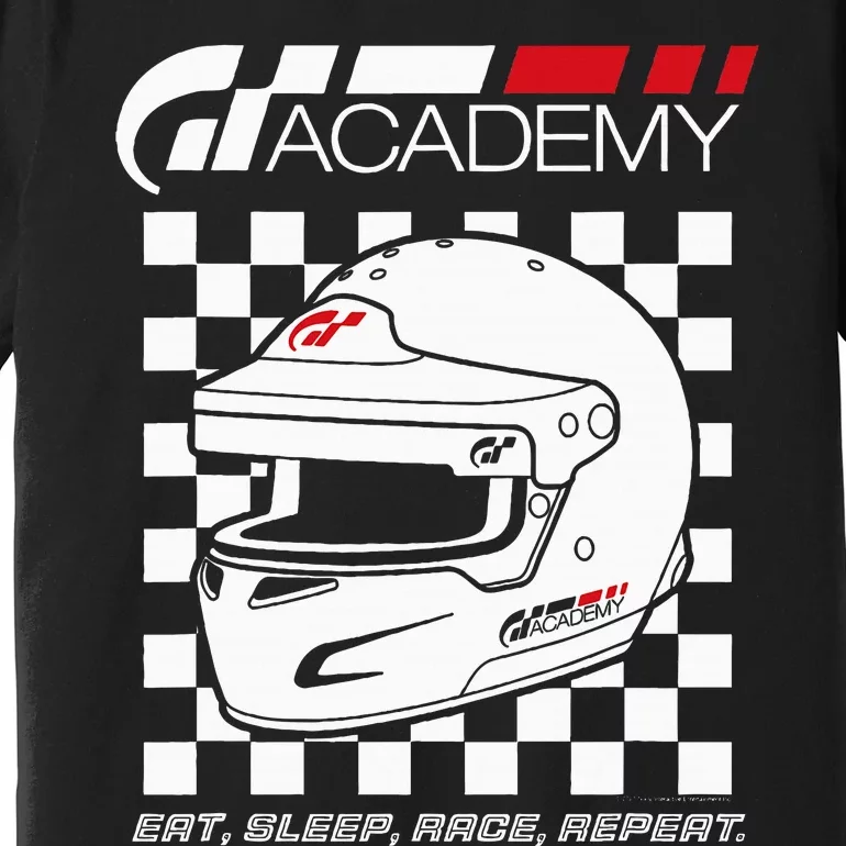 Gran Turismo Gt Academy Helmet Premium T-Shirt