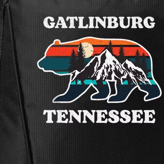 Gatlinburg Tennessee Great Smoky Mountains Bear Souvenir City Backpack