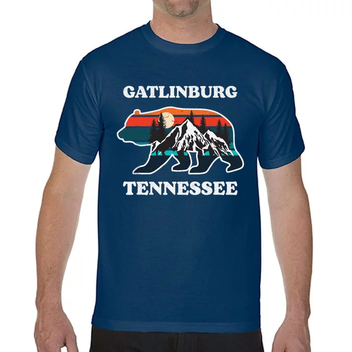 Gatlinburg Tennessee Great Smoky Mountains Bear Souvenir Comfort Colors T-Shirt