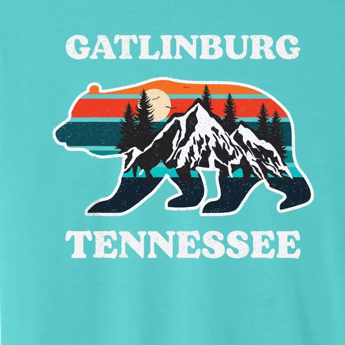 Gatlinburg Tennessee Great Smoky Mountains Bear Souvenir ChromaSoft Performance T-Shirt