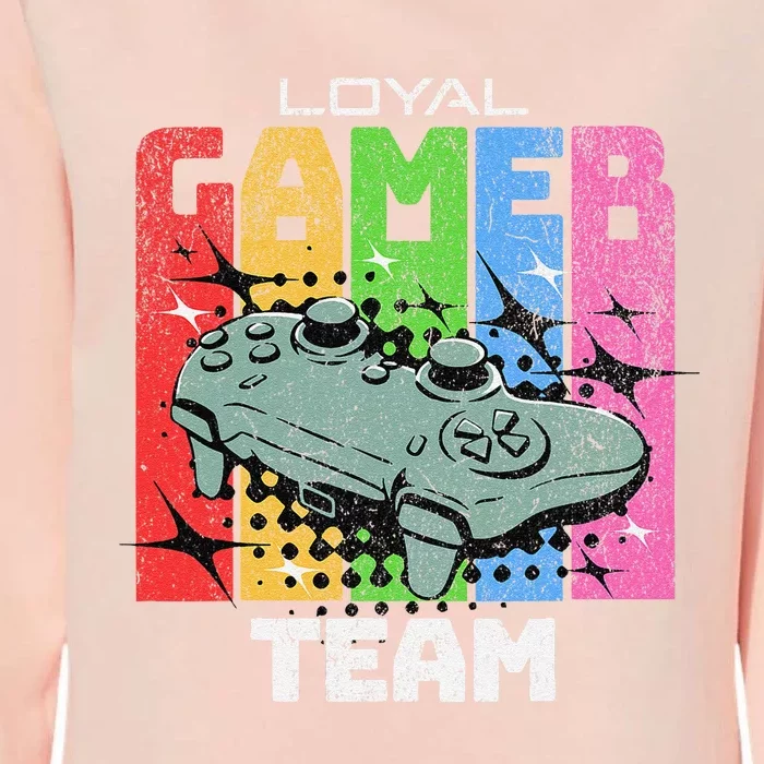 Gaming Team Gamer Crew Tournament Lan Party Gamer Womens California Wash Sweatshirt