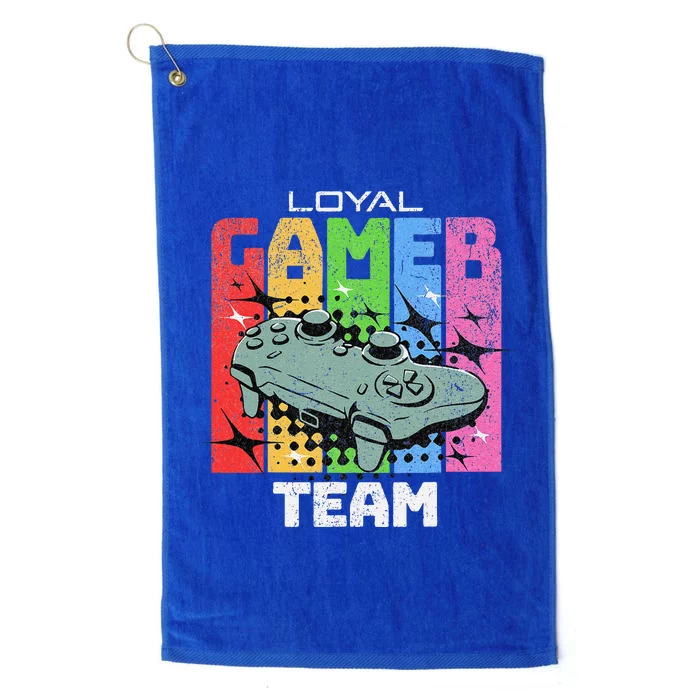 Gaming Team Gamer Crew Tournament Lan Party Gamer Platinum Collection Golf Towel