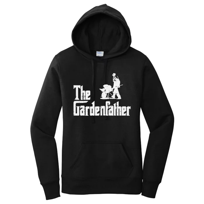 Gardening The Gardenfather Movie Pun Fathers Day Women's Pullover Hoodie