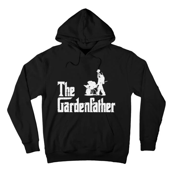 Gardening The Gardenfather Movie Pun Fathers Day Tall Hoodie