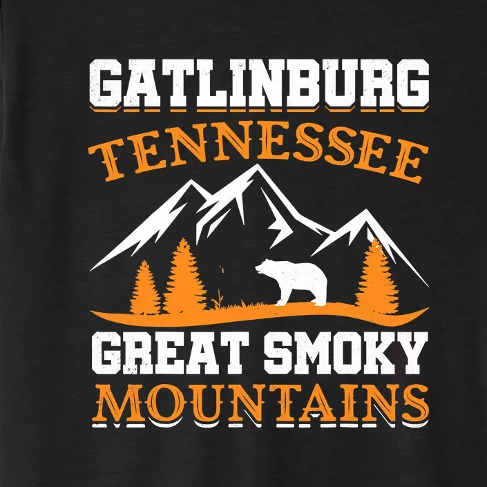 Gatlinburg Tennessee Great Smoky Mountains Souvenirs Bear ChromaSoft Performance T-Shirt