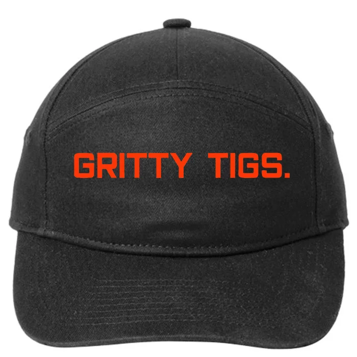 Gritty Tigs 7-Panel Snapback Hat