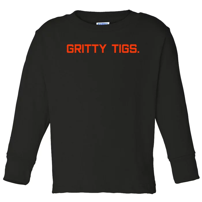 Gritty Tigs Toddler Long Sleeve Shirt