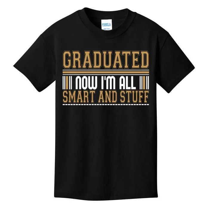 Graduate T Graduated Now Im All Kids T-Shirt