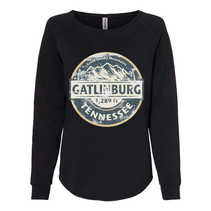 Gatlinburg Tennessee Womens California Wash Sweatshirt