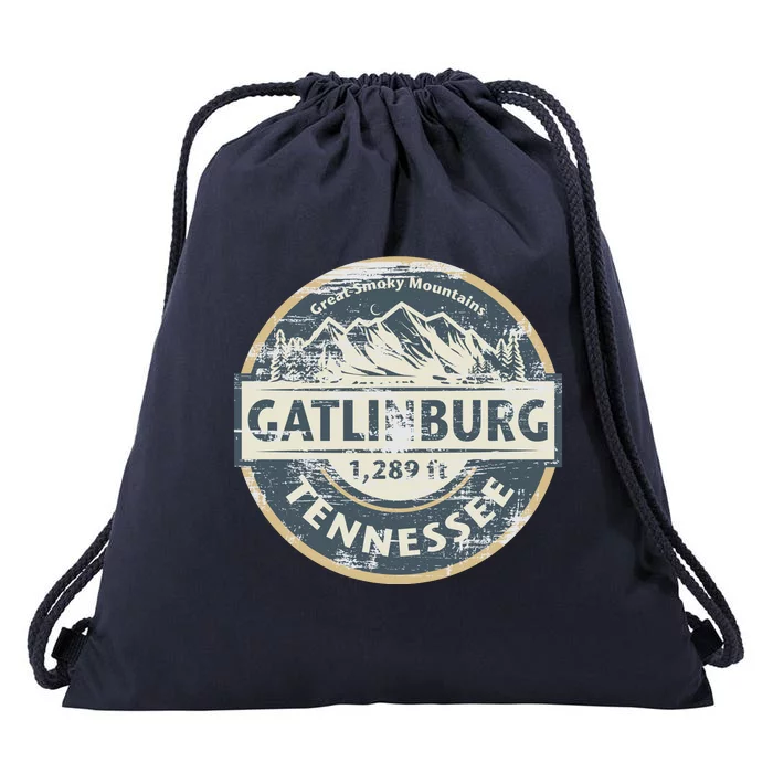 Gatlinburg Tennessee Drawstring Bag