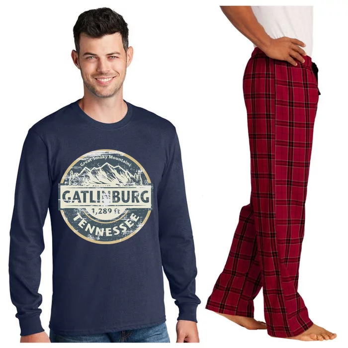 Gatlinburg Tennessee Long Sleeve Pajama Set