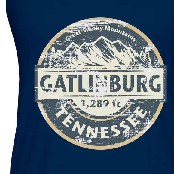 Gatlinburg Tennessee Ladies Essential Flowy Tank