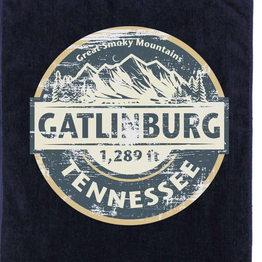 Gatlinburg Tennessee Platinum Collection Golf Towel