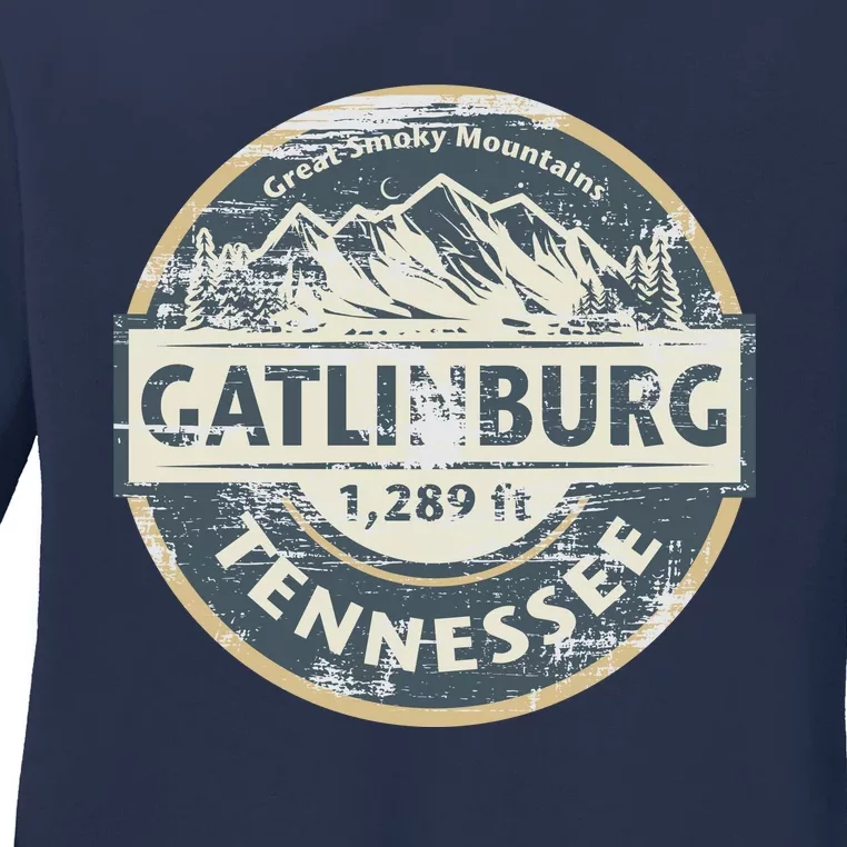 Gatlinburg Tennessee Ladies Long Sleeve Shirt