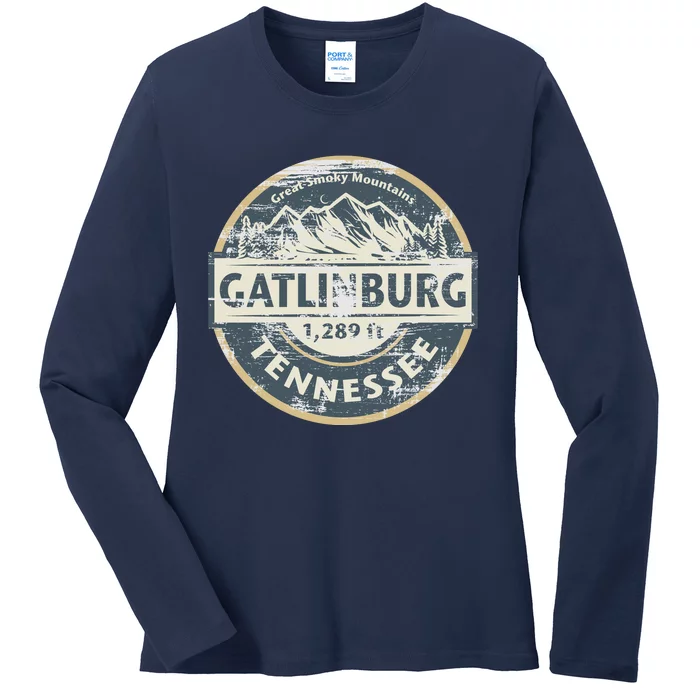 Gatlinburg Tennessee Ladies Long Sleeve Shirt