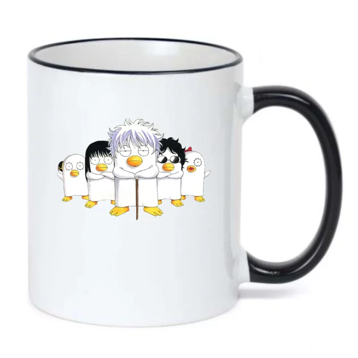 Gintama The Gang Elizabeth Version Black Color Changing Mug