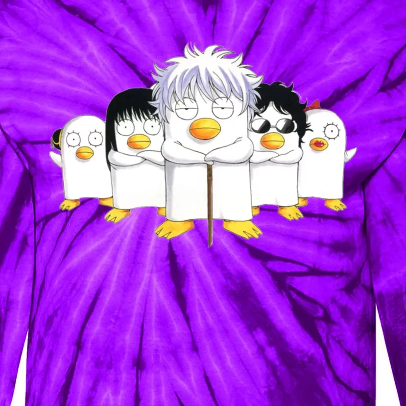 Gintama The Gang Elizabeth Version Tie-Dye Long Sleeve Shirt