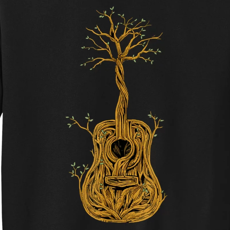 Guitar Tree Tall Sweatshirt