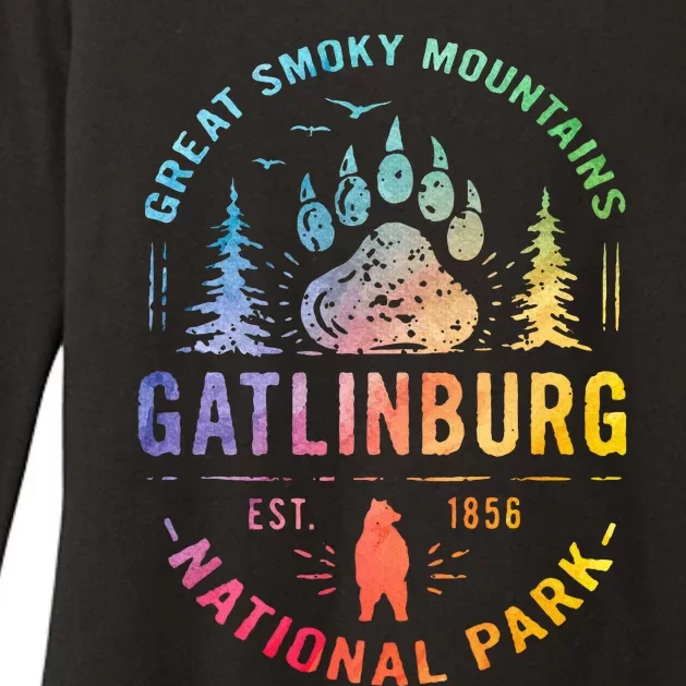 Gatlinburg Tennessee Great Smoky Mountains Womens CVC Long Sleeve Shirt