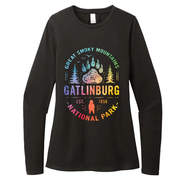 Gatlinburg Tennessee Great Smoky Mountains Womens CVC Long Sleeve Shirt