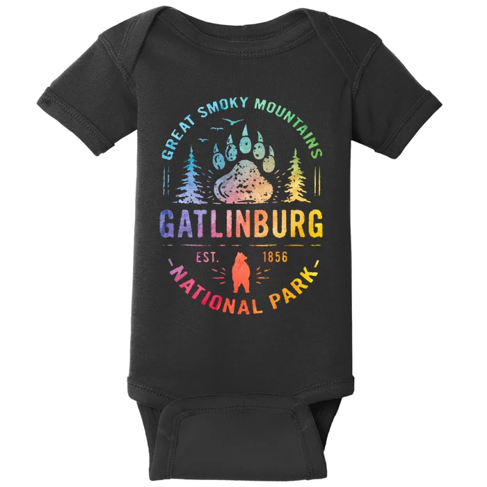 Gatlinburg Tennessee Great Smoky Mountains Baby Bodysuit