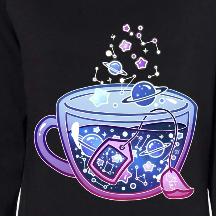 Galaxy Tea Womens California Wash Sweatshirt