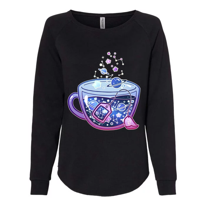 Galaxy Tea Womens California Wash Sweatshirt