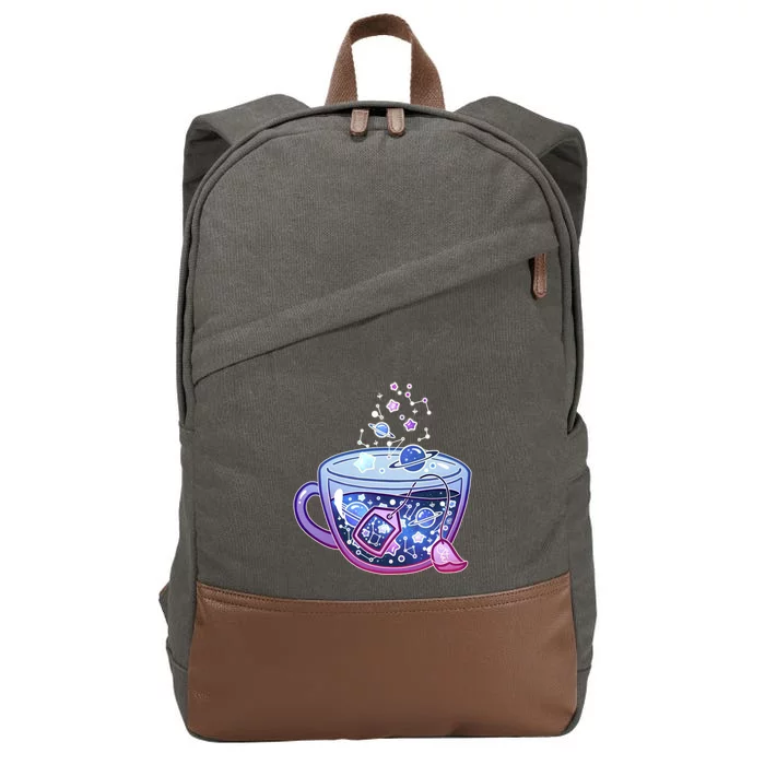 Galaxy Tea Cotton Canvas Backpack