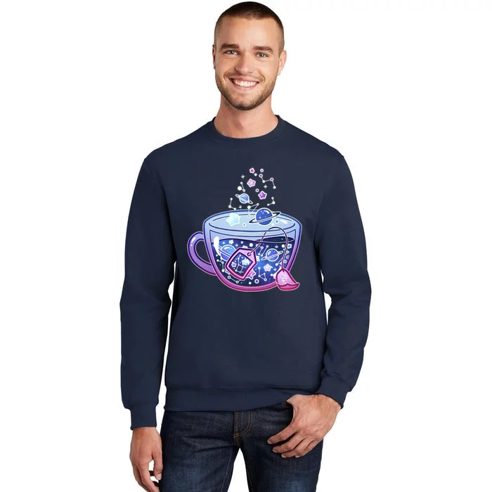 Galaxy Tea Tall Sweatshirt