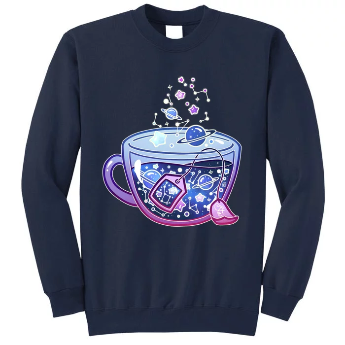 Galaxy Tea Tall Sweatshirt