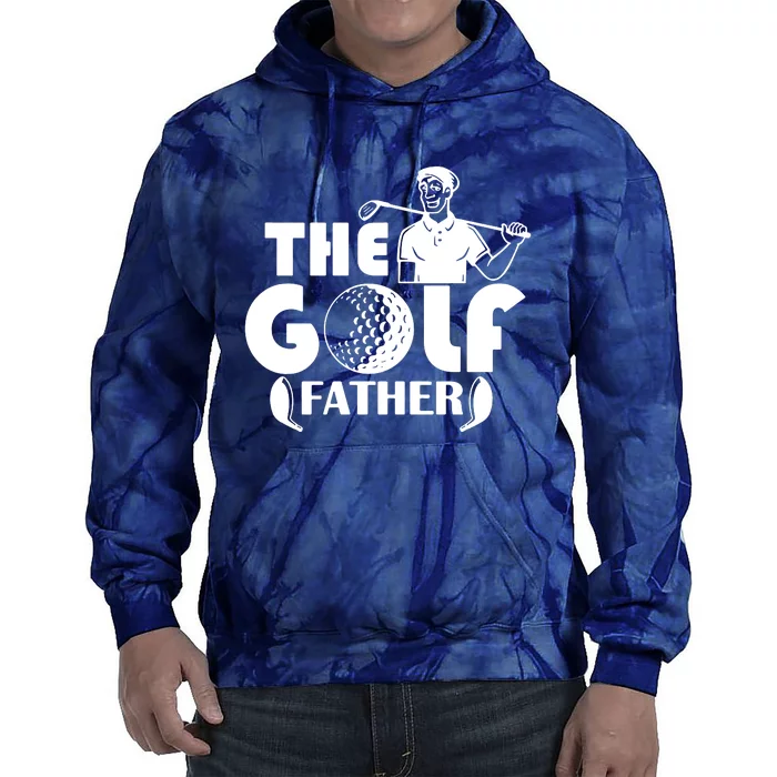 Golfing The Golf Father Tie Dye Hoodie