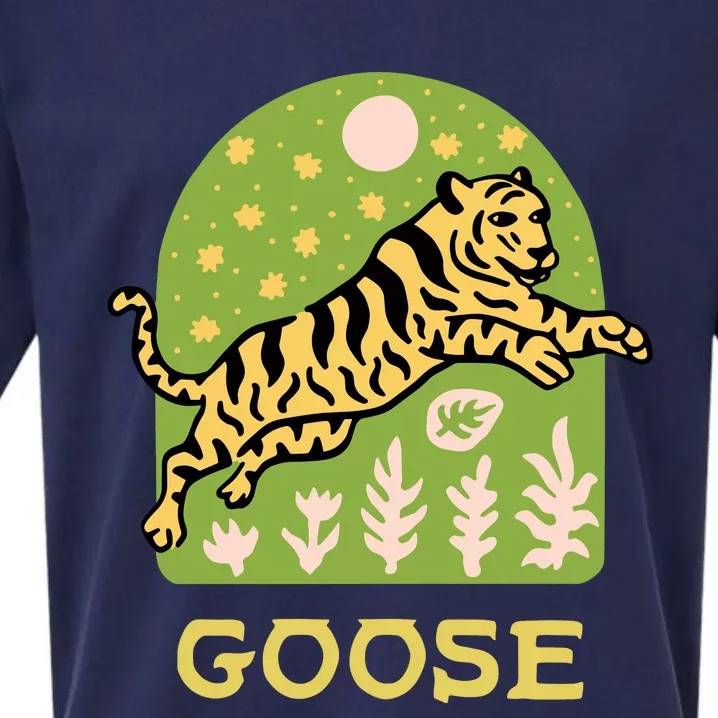 Goose Tiger Sueded Cloud Jersey T-Shirt