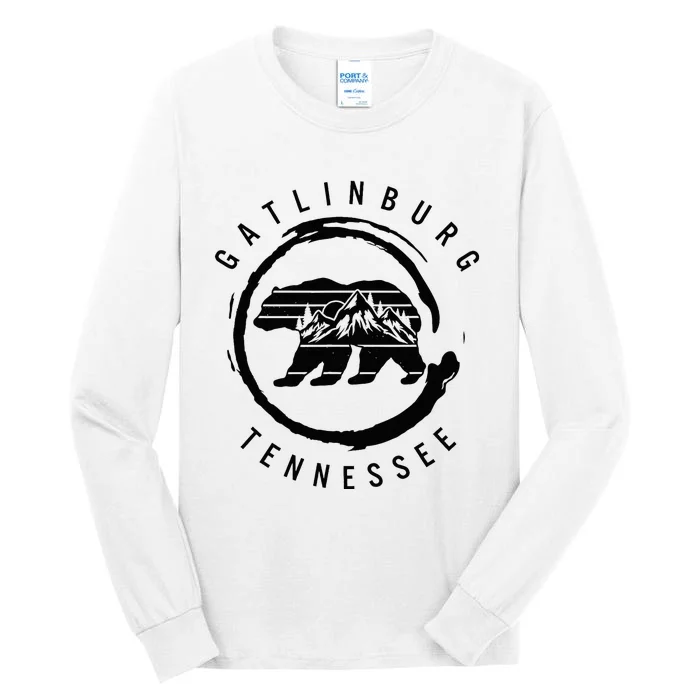 Gatlinburg Tennessee Great Smoky Mountains Bear Souvenir Tall Long Sleeve T-Shirt