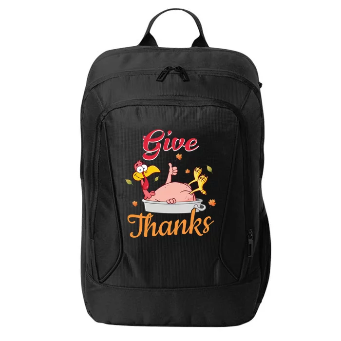 Give Thanks Gift City Backpack