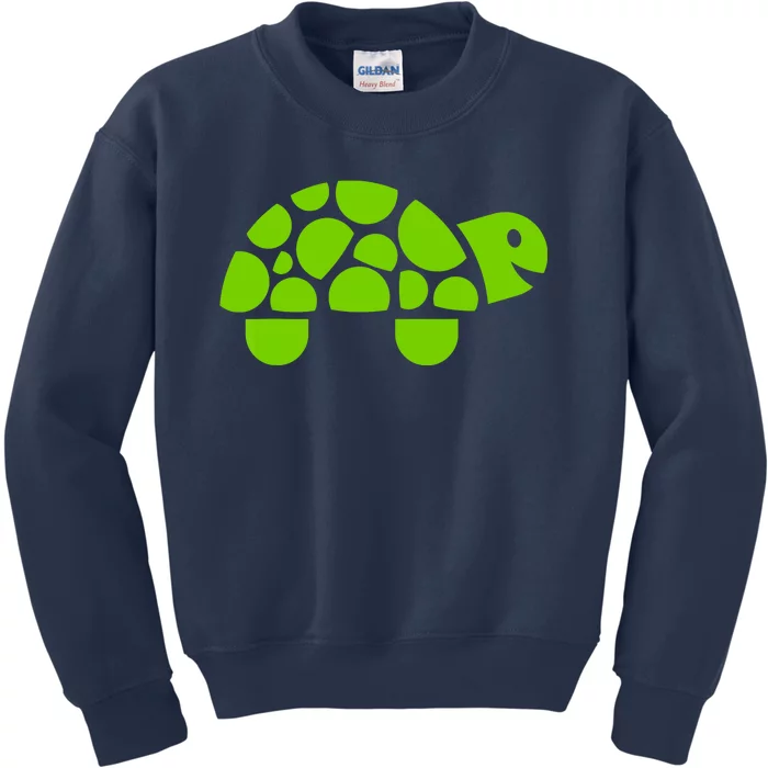 Green Turtle Kids Sweatshirt