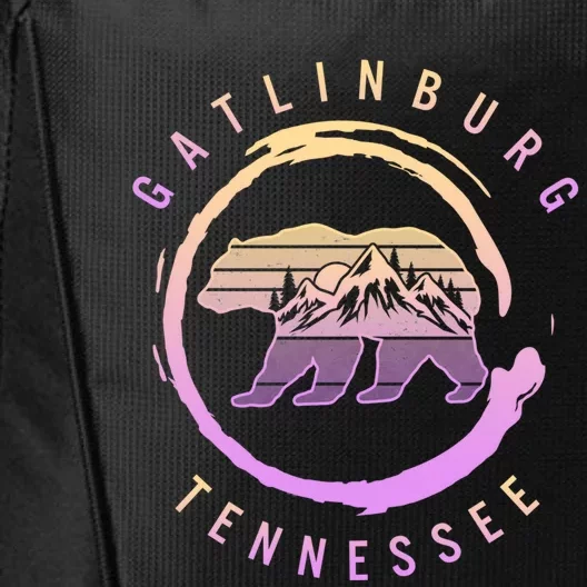 Gatlinburg Tennessee Great Smoky Mountains Bear Souvenir Gift City Backpack