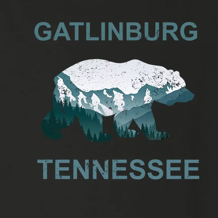 Gatlinburg Tennessee Great Smoky Mountains Bear Gift Toddler Long Sleeve Shirt