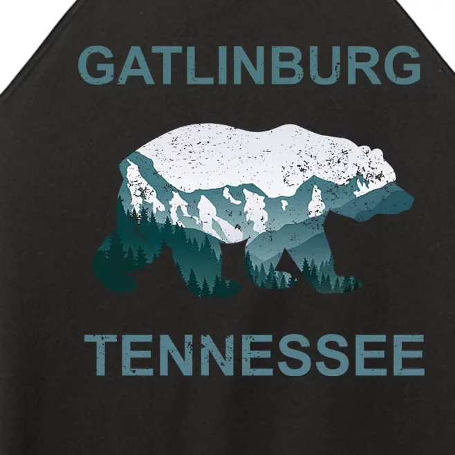 Gatlinburg Tennessee Great Smoky Mountains Bear Gift Women’s Perfect Tri Rocker Tank