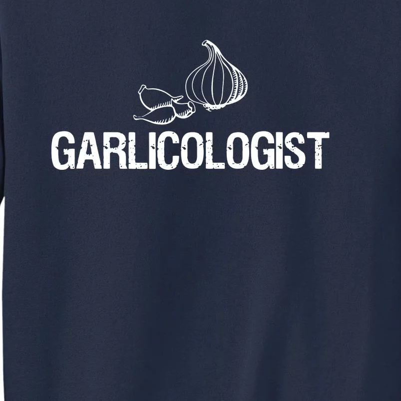 Garlic T Garlicologist Funny Chef Garlic Bulb Sweatshirt