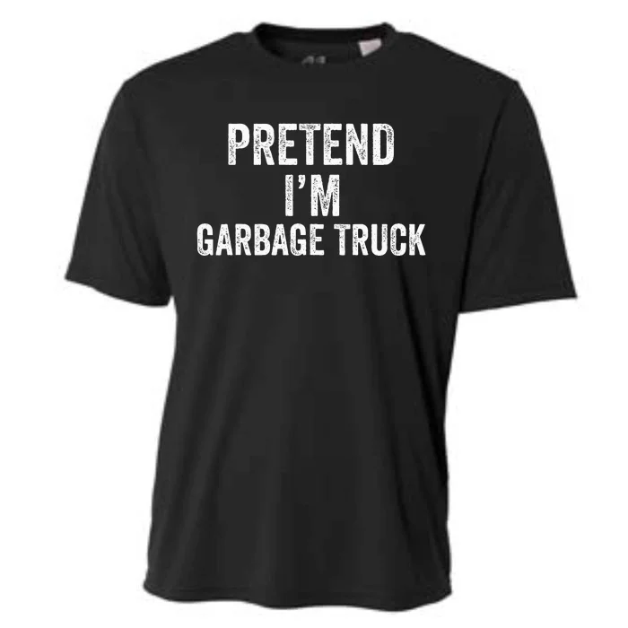 Garbage Truck Halloween Costume Pretend I'm Garbage Truck Cooling Performance Crew T-Shirt