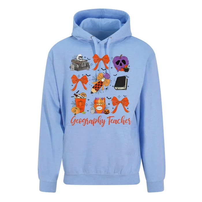 Geography Teacher Halloween Pencil Costume Design Unisex Surf Hoodie