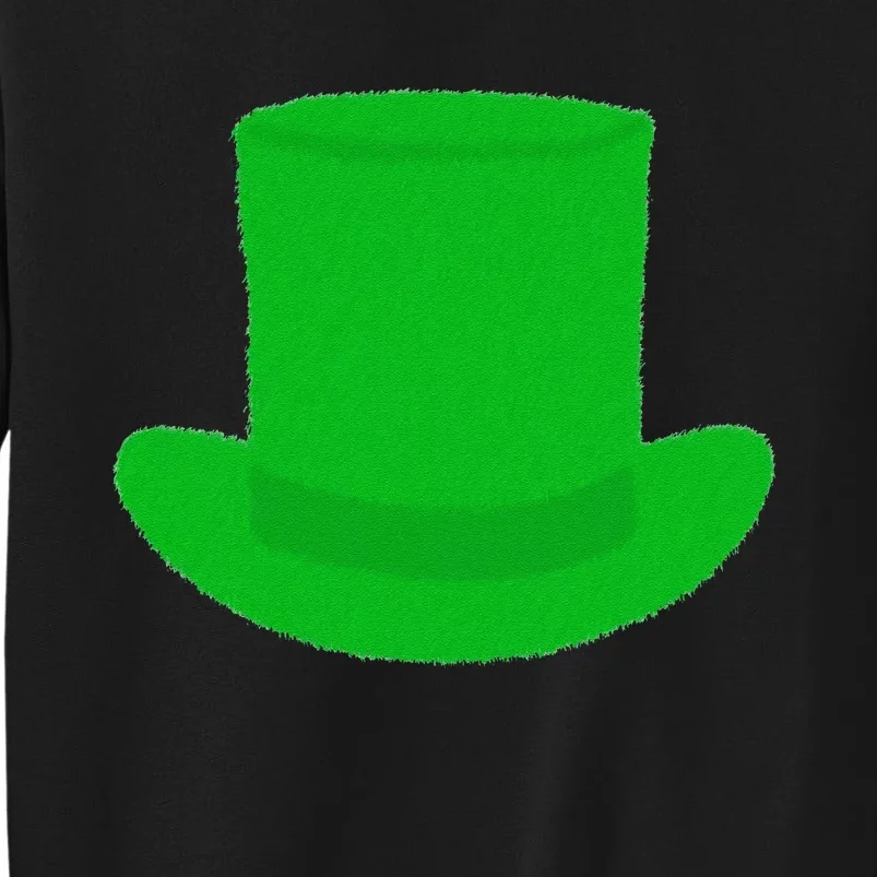 Grass Top Hat Funny St. Saint Patrick's Day Tall Sweatshirt