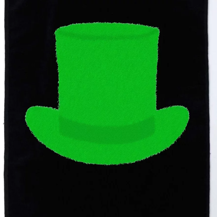 Grass Top Hat Funny St. Saint Patrick's Day Platinum Collection Golf Towel