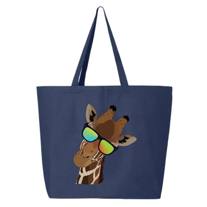 Good Time Hipster Giraffe, Giraffe Sunglasses Gift 25L Jumbo Tote