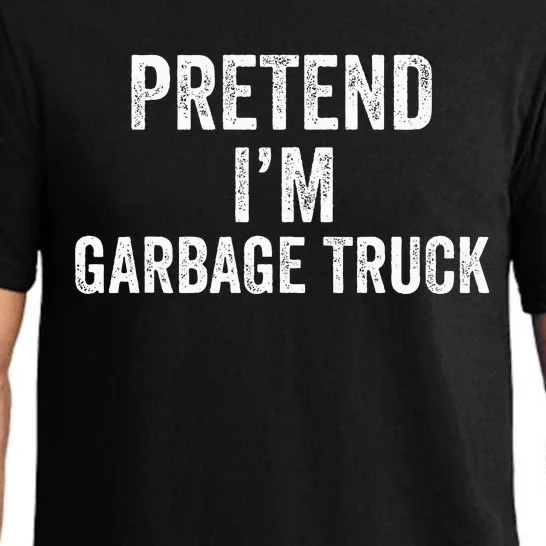 Garbage Truck Halloween Costume Pretend I'm Garbage Truck Pajama Set