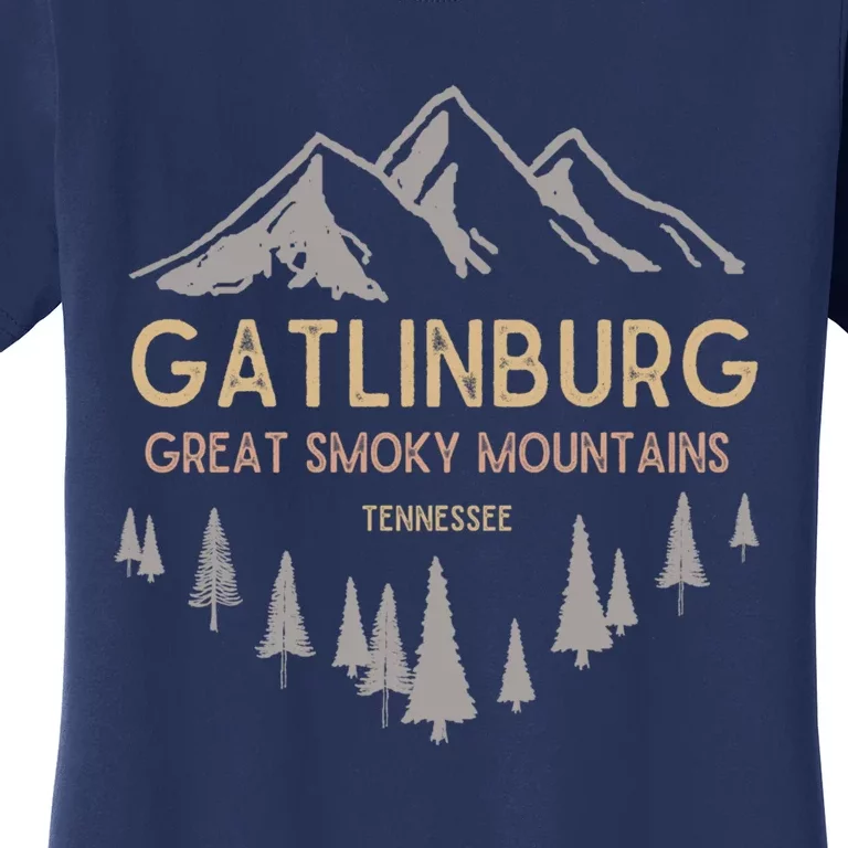 Gatlinburg Tennessee Hoodie Great Smoky Mountains Souvenir Women's T-Shirt