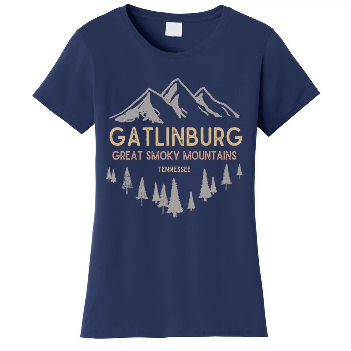 Gatlinburg Tennessee Hoodie Great Smoky Mountains Souvenir Women's T-Shirt